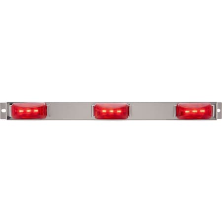Optronics 9-Led Identification Light Bar For Over 80 Applications MCL84RB